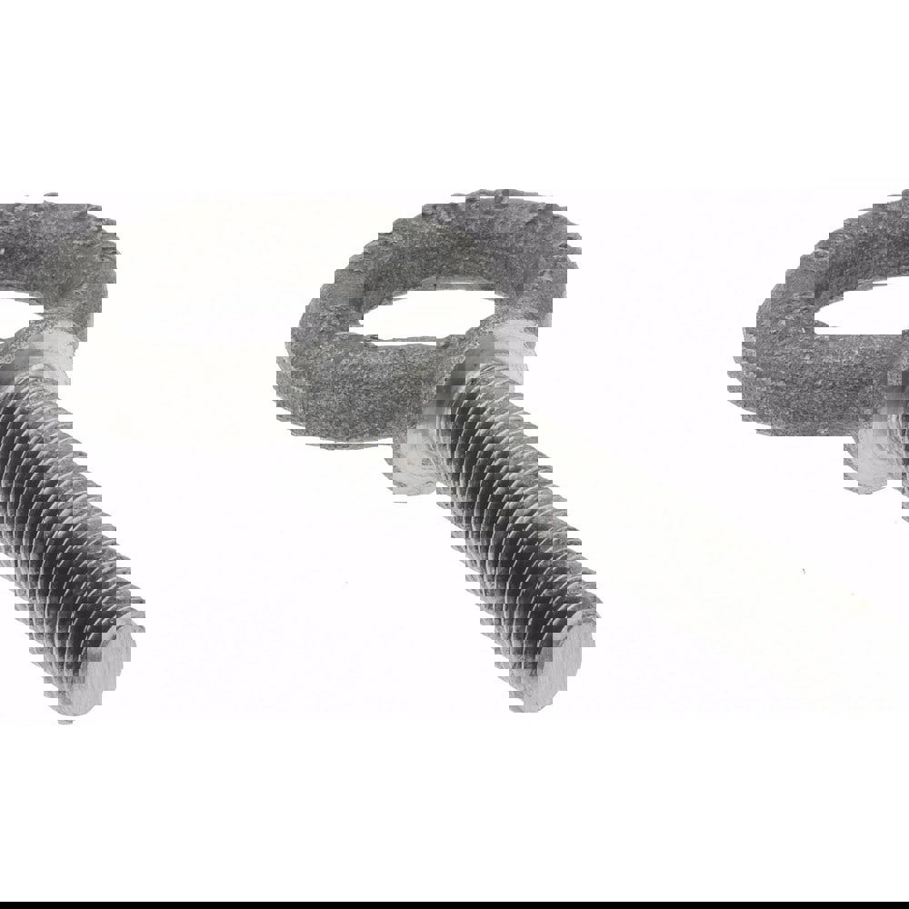 Fixed Lifting Eye Bolt: With Shoulder, 900 lb Capacity, 5/16-18 Thread, Grade C-1035 Forged Steel